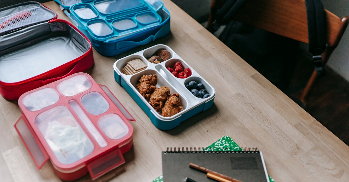 easylunchboxes bento lunch boxes reusable 3-compartment food containers for school, work, and travel