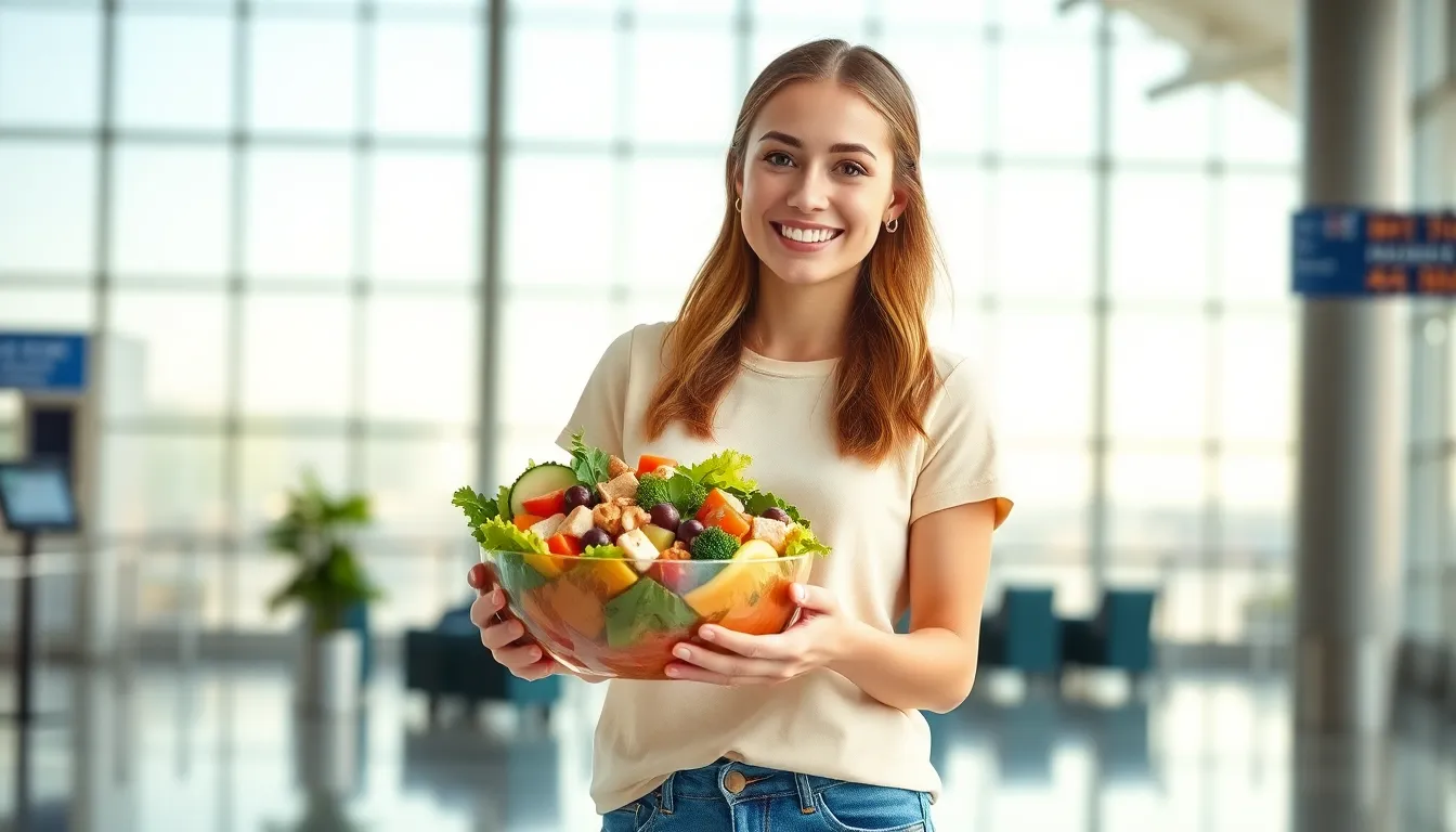 healthy travel food